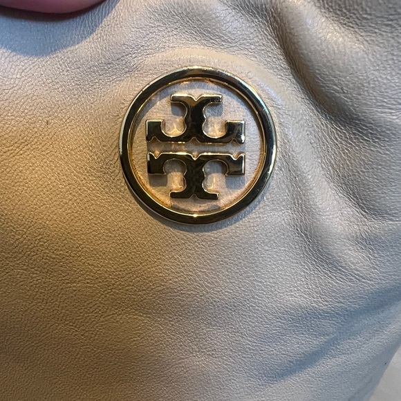 Tory Burch Gold Pyramid Studded Shoulder Bag - Picture 6 of 13